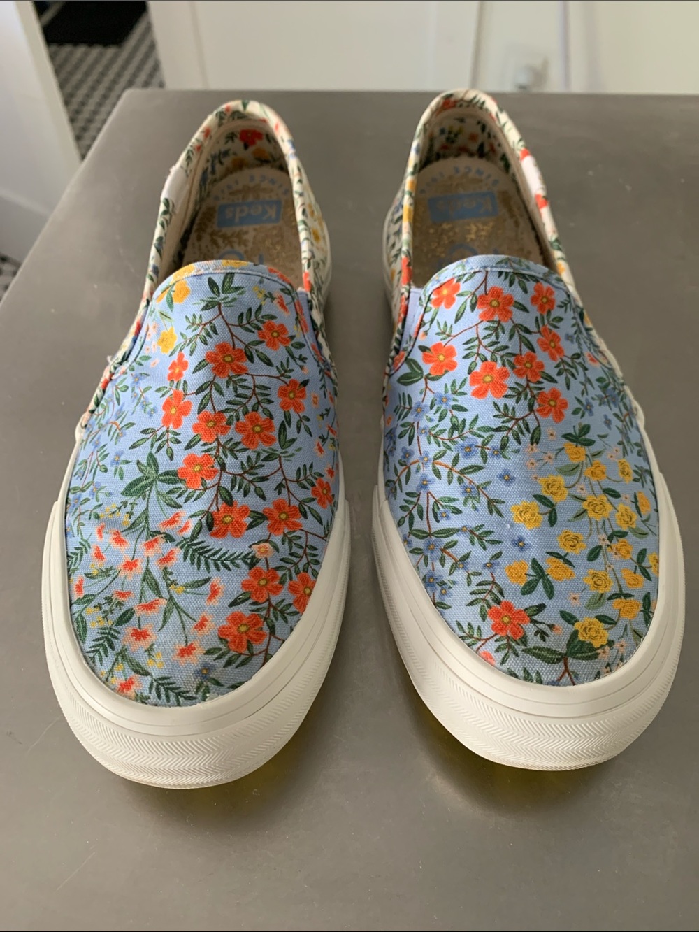 Rifle Paper Company Floral Keds - Size 8
